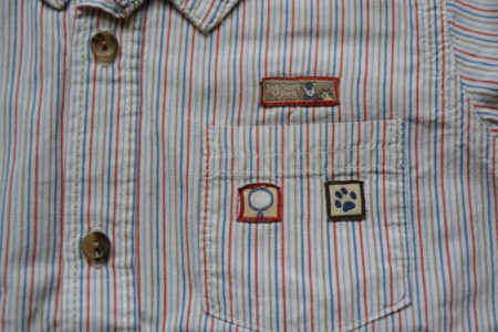 détails de la chemise Sergent Major